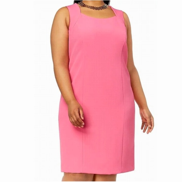 Kasper Dresses & Skirts - NWT Kasper Sleeveless Sheath Dress Pink 14